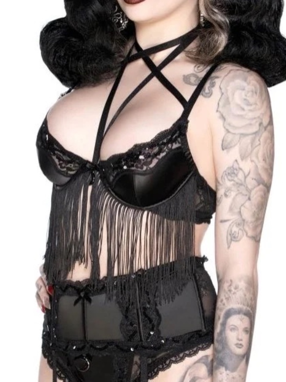 Killstar She’s Poison Bra Medium NWT